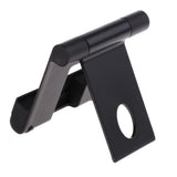 Maxbell Aluminum Adjustable Phone Stand Tablet Holder Lazy Desktop Mount Black