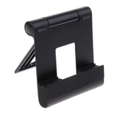 Maxbell Aluminum Adjustable Phone Stand Tablet Holder Lazy Desktop Mount Black