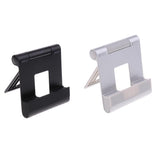 Maxbell Aluminum Adjustable Phone Stand Tablet Holder Lazy Desktop Mount Black