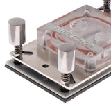 Max Acrylic-PC CPU Water Cooling Block Waterblock Copper Base Cool Inner Channel