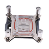 Max Acrylic PC CPU Water Cooling Block Waterblock Copper Base Cool Inner Channel