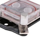 Max Acrylic PC CPU Water Cooling Block Waterblock Copper Base Cool Inner Channel