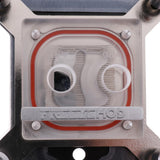 Max Acrylic PC CPU Water Cooling Block Waterblock Copper Base Cool Inner Channel