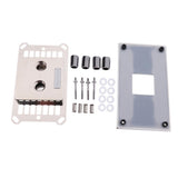 Max PC CPU Water Cooling Block Waterblock Copper Base Cool Inner Channel-Silver