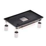 Max PC CPU Water Cooling Block Waterblock Copper Base Cool Inner Channel-Silver