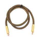 Maxbell Efficient Digital Audio Optic Cable Optical Cable Cord for CD DVD DAT MD 1Meters