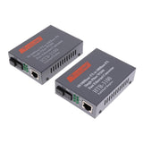 Maxbell A Pair Fiber Optical Converter HTB--3100AB 10/100Mbps Single Mode 25KM RJ45