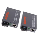 Maxbell 100/1000Mbps 25KM Single Fiber Single Mode Fiber Transceiver Gigbit Ethernet - 1 pair