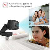 Maxbell S70 Full HD Webcam Video Calling Recording Digital Web Camera Mic for PC