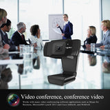 Maxbell S70 Full HD Webcam Video Calling Recording Digital Web Camera Mic for PC