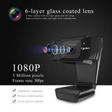 Maxbell S70 Full HD Webcam Video Calling Recording Digital Web Camera Mic for PC