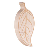 Max Wooden Leaf Shaped Hi-speed USB2.0 Flash Drive U Disk Memory Stick Disk 128G