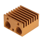 Max 1 Pcs Aluminum Alloy Heat Sink Cooler Cooling Radiator for 3D Printer Gold