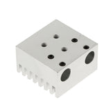 Max 1 Pcs Aluminum Alloy Heat Sink Cooler Cooling Radiator for 3D Printer Silver