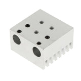 Max 1 Pcs Aluminum Alloy Heat Sink Cooler Cooling Radiator for 3D Printer Silver