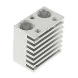 Max 1 Pcs Aluminum Alloy Heat Sink Cooler Cooling Radiator for 3D Printer Silver