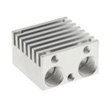 Max 1 Pcs Aluminum Alloy Heat Sink Cooler Cooling Radiator for 3D Printer Silver