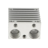 Max 1 Pcs Aluminum Alloy Heat Sink Cooler Cooling Radiator for 3D Printer Silver