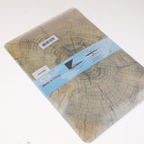 Maxbell Plastic Hard Cover Case Protector Shell Wood Grain Shape for Macbook Air 13"