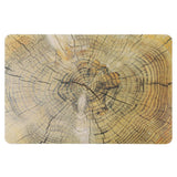 Maxbell Plastic Hard Cover Case Protector Shell Wood Grain Shape for Macbook Air 13"