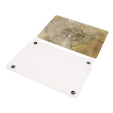 Maxbell Plastic Hard Cover Case Protector Shell Wood Grain Shape for Macbook Air 13"