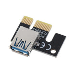 Maxbell 6Pack PCIE Riser 1X TO 16X Graphics Riser Mining Card+60cm USB 3.0 Extension Cable