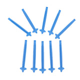 Maxbell 10Piece Plastic Double-end Disassemble Pry Bar for Apple Phones Tablets Blue