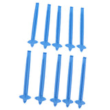 Maxbell 10Piece Plastic Double-end Disassemble Pry Bar for Apple Phones Tablets Blue