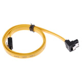 Maxbell 90 Degree Right-Angle SATA III Cable 6.0Gbit/s With Locking Latch
