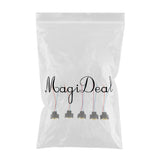 Maxbell 5 Pieces Automotive H9 Headlight Fog Light Wire Harness Female Socket Adapter