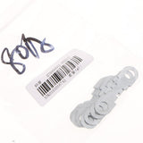 Maxbell 10 Pieces Car Flat Metal Fuse Strip for VW Audi SEAT Skoda Ford 12V 80A