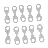 Maxbell 10 Pieces Car Flat Metal Fuse Strip for VW Audi SEAT Skoda Ford 12V 80A