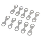 Max 10 Pieces Car Flat Metal Fuse Strip for VW Audi SEAT Skoda Ford 12V 100A