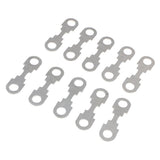 Max 10 Pieces Car Flat Metal Fuse Strip for VW Audi SEAT Skoda Ford 12V 100A