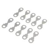 Max 10 Pieces Car Flat Metal Fuse Strip for VW Audi SEAT Skoda Ford 12V 120A