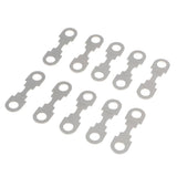 Max 10 Pieces Car Flat Metal Fuse Strip for VW Audi SEAT Skoda Ford 12V 120A