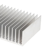 Maxbell Silver Tone Aluminium Radiator Heatsink Heat Sink 100x182x45mm for 100W High Power LED