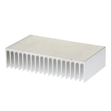 Maxbell Silver Tone Aluminium Radiator Heatsink Heat Sink 100x182x45mm for 100W High Power LED