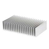 Maxbell Silver Tone Aluminium Radiator Heatsink Heat Sink 100x182x45mm for 100W High Power LED