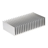 Maxbell Silver Tone Aluminium Radiator Heatsink Heat Sink 100x182x45mm for 100W High Power LED