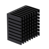 Maxbell 10Pcs Aluminum Heatsink Cooling Fin Radiator 37*37*24mm for IC Led Chip 10W