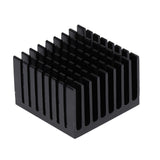 Maxbell 10Pcs Aluminum Heatsink Cooling Fin Radiator 37*37*24mm for IC Led Chip 10W