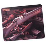 Max Maikou Gaming Mouse Pad Computer Desk Mat 18*20cm  Brown+ Red