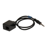 Maxbell Headset Adapter Extension Cable 3.5mm Male Jack to RJ9 4P4C Female Converter - 40cm