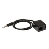 Maxbell Headset Adapter Extension Cable 3.5mm Male Jack to RJ9 4P4C Female Converter - 40cm