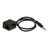 Maxbell Headset Adapter Extension Cable 3.5mm Male Jack to RJ9 4P4C Female Converter - 40cm
