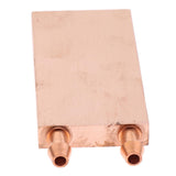 Max copper Water Cooling Block for Computer CPU Graphic Heatsink 40x80 Copper