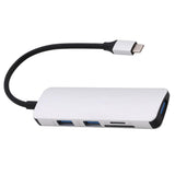 Maxbell USB Hub Adapter, Type-C to USB 3.0 Converter and Card Reader for SD TF For Macbook