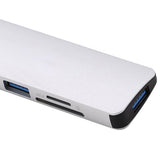 Maxbell USB Hub Adapter, Type-C to USB 3.0 Converter and Card Reader for SD TF For Macbook