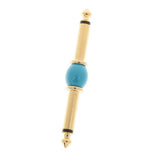Max 6.35mm 1/4" inch Male to Male Audio Aadpter green